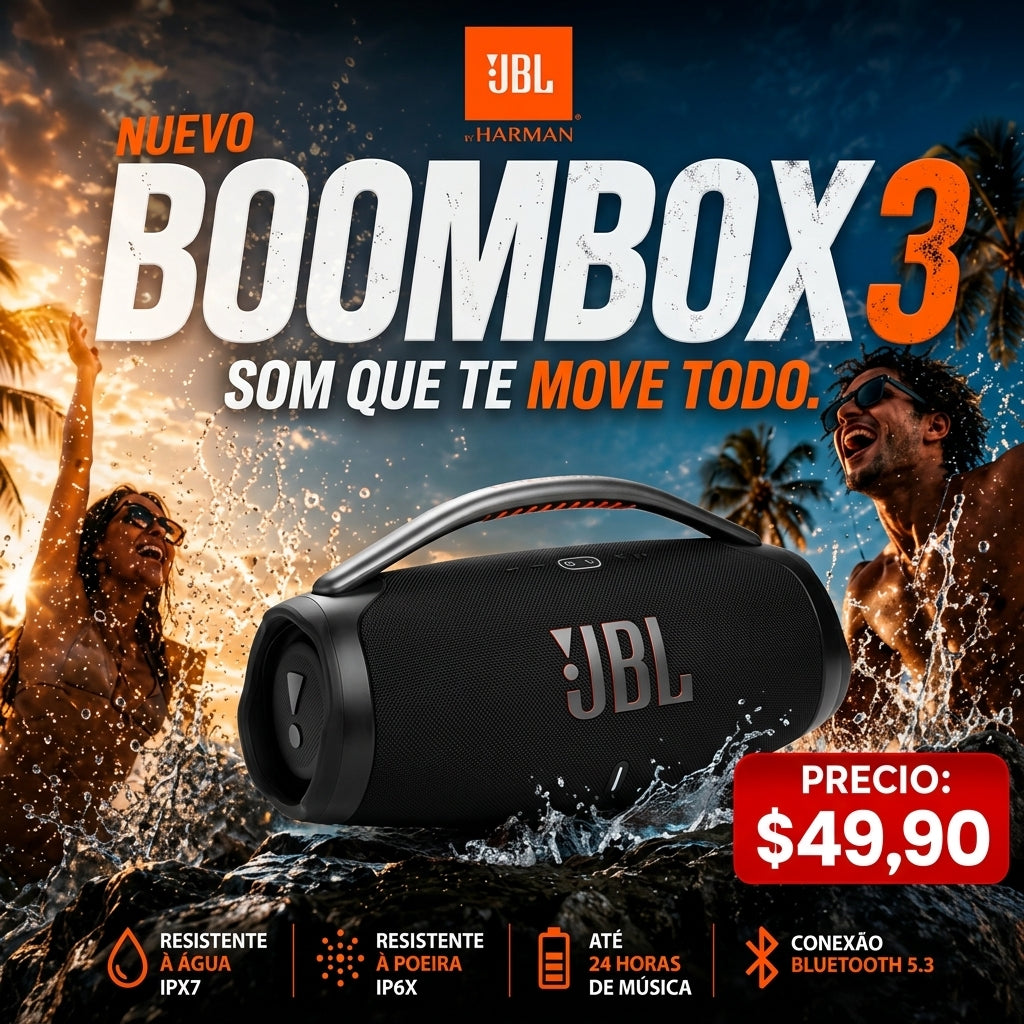 JBL Boombox 3 Parlante