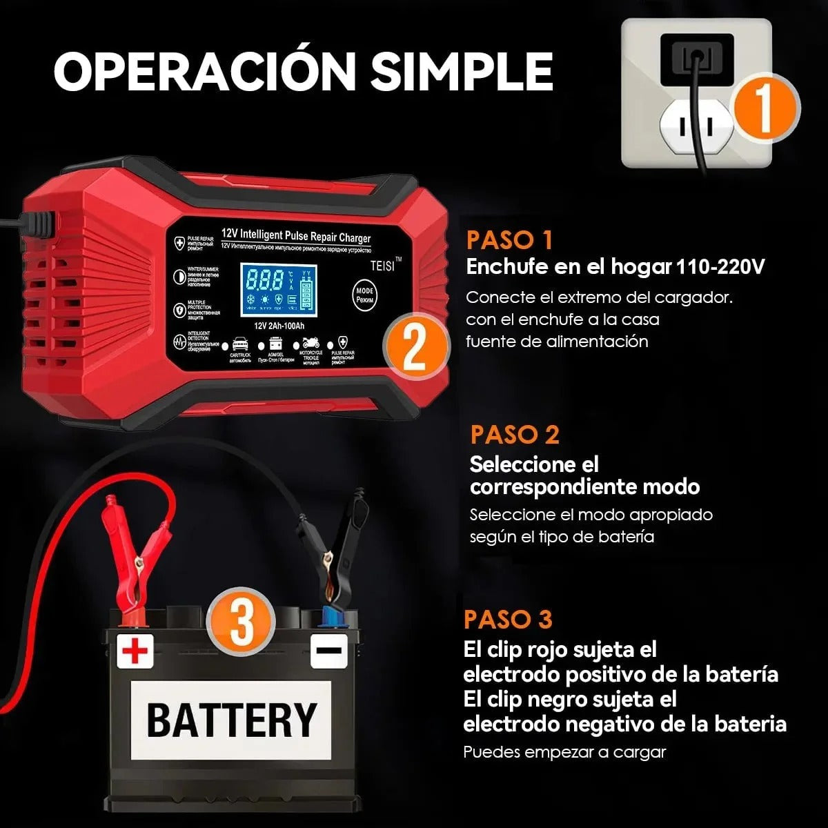 ARRANCADOR PORTÁTIL - ARRANCA TU AUTO EN SEGUNDOS